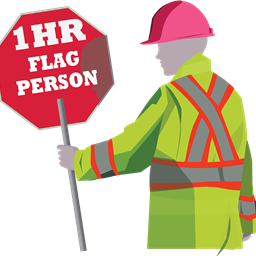 1-Hour Flag Person